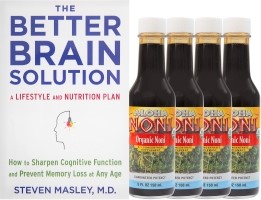 Dr. Masley Book Special - Organic Aloha Noni Concentrate